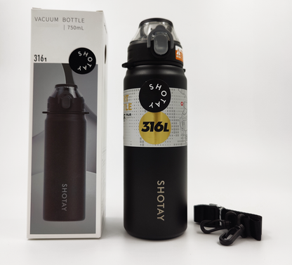 SHOTAY 750ml Stainless Steel Portable Thermos