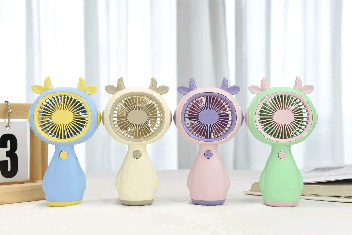 THE VENTI Mini USB Rechargeable Hand Fan – Quiet, Portable & Adjustable | 4 Colors