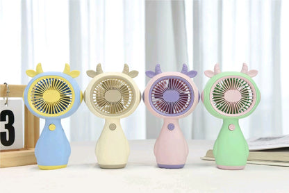 THE VENTI Mini USB Rechargeable Hand Fan – Quiet, Portable & Adjustable | 4 Colors