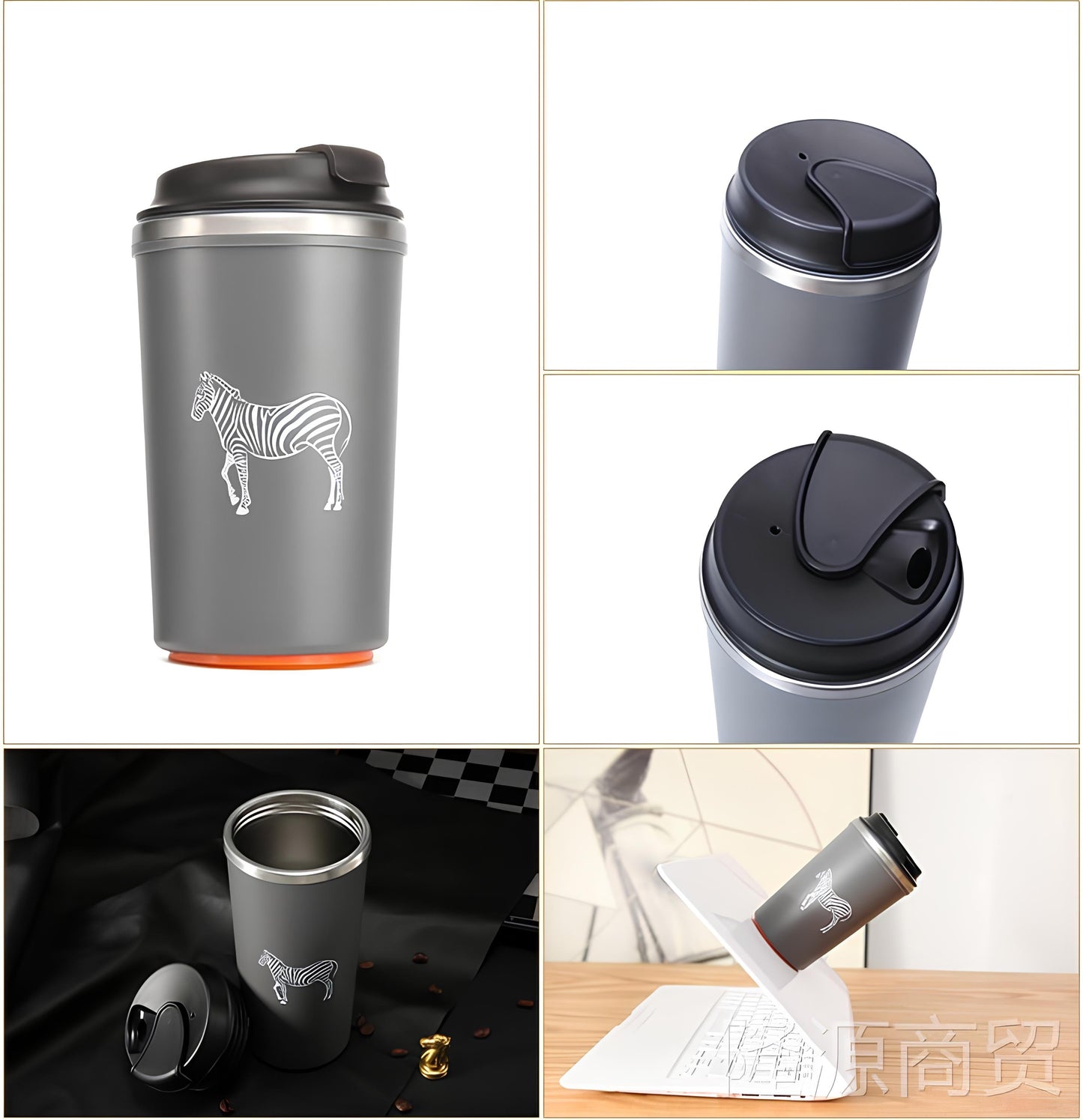 Idea Café Anti-Spill Suction Cup COFFEE CUP