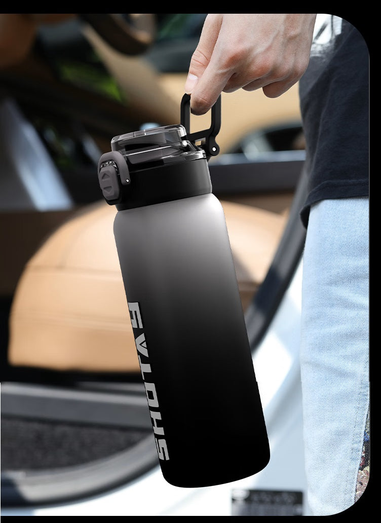 SHOTAY Matte Gradient Dual-Drink Sports Water Bottle ST 7259- 800ML