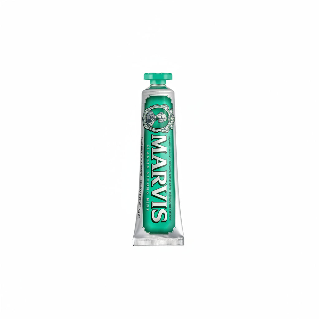 Marvis Classic Strong Mint Toothpaste, Controls Plaque - 85ml