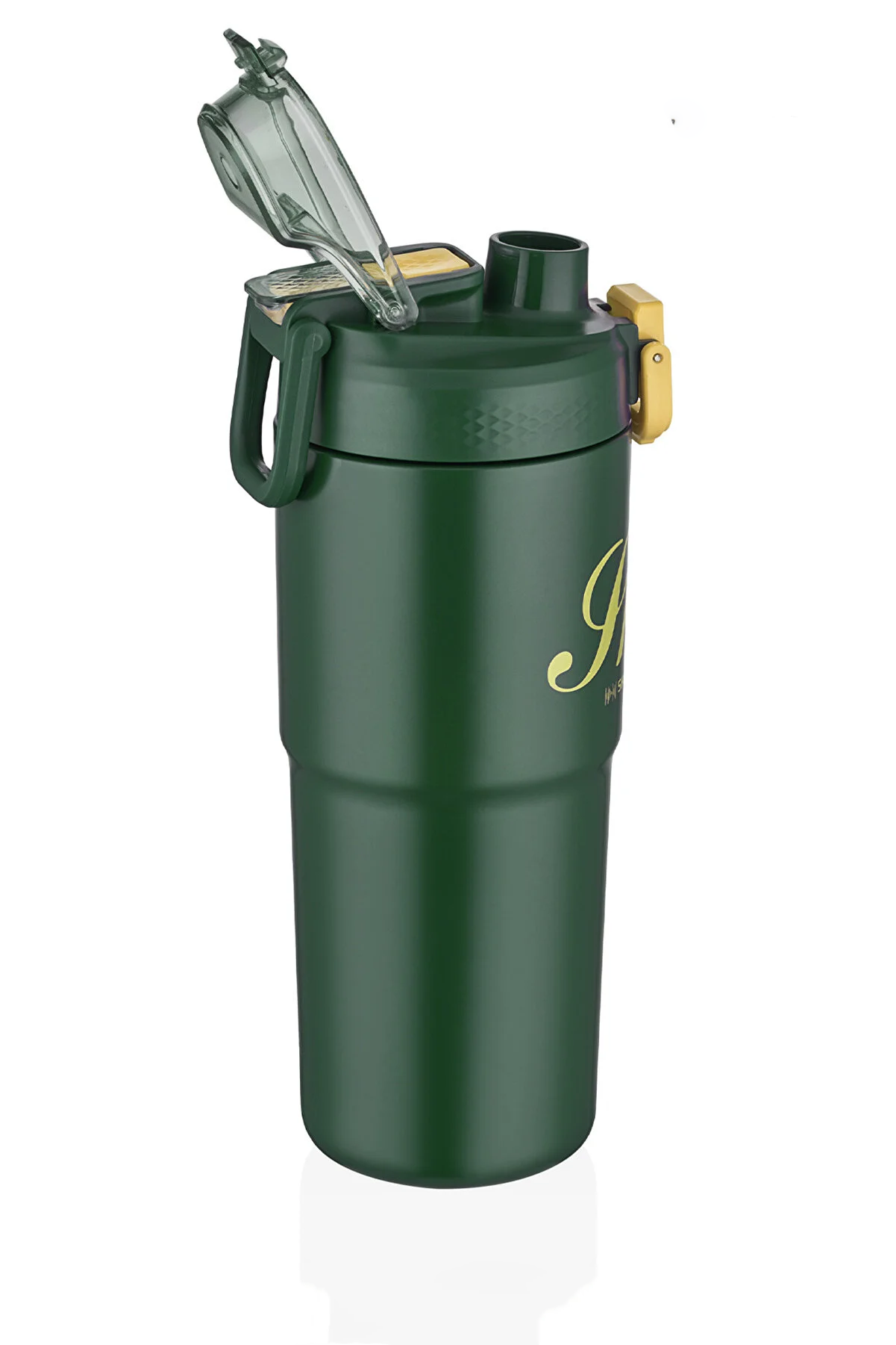 SHOTAY Premium Matte Sport Tumbler with Pop-Up Straw