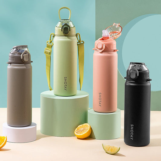SHOTAY 750ml Stainless Steel Portable Thermos