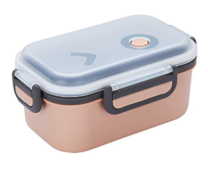 FunBlast Lunch Box for Kids — Lunch Box with Spoon and Bowl, Lunch Boxes for School Kids, Airtight Lid Tiffin Box, Plastic Tiffin Box with 2 Compartment, Bento Lunch Boxes