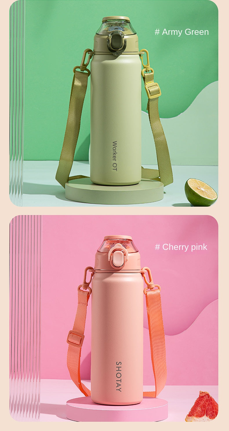 SHOTAY 750ml Stainless Steel Portable Thermos