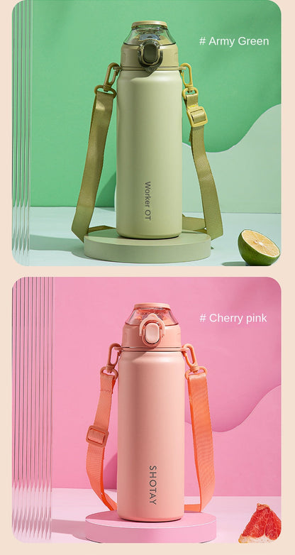 SHOTAY 750ml Stainless Steel Portable Thermos