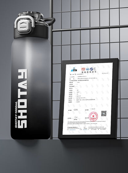SHOTAY Matte Gradient Dual-Drink Sports Water Bottle ST 7259- 800ML