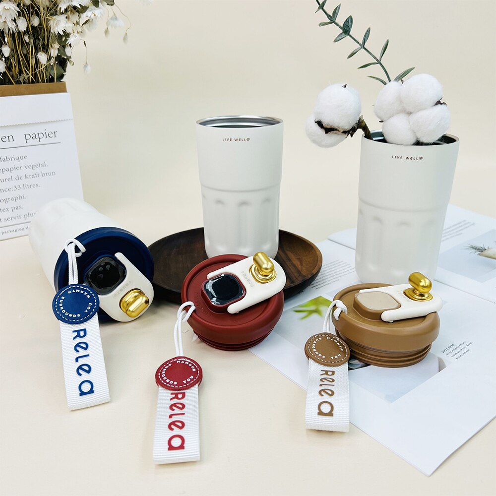 Relea "Live Well" Smart Temperature Display Coffee Cup