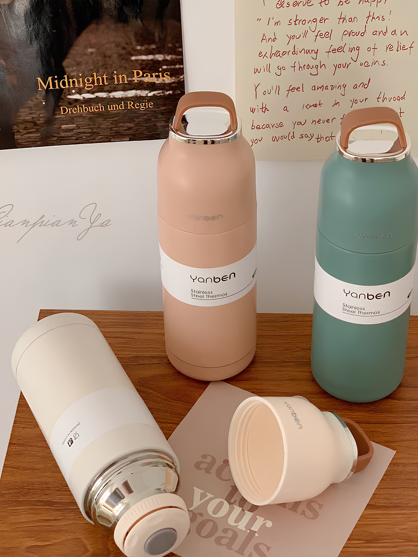 Premium Portable Stainless Steel Vacuum Thermos