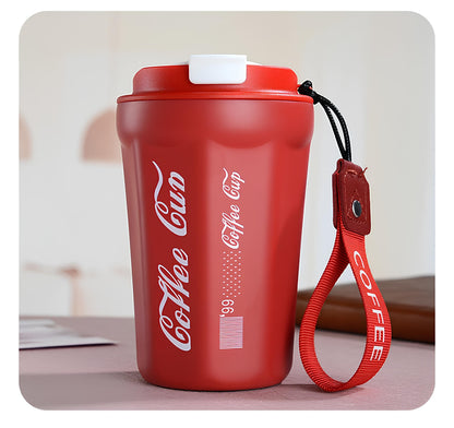 Vacuum Insulated Coffee Cup For Office, Travel