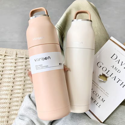 Premium Portable Stainless Steel Vacuum Thermos