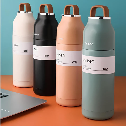 Premium Portable Stainless Steel Vacuum Thermos