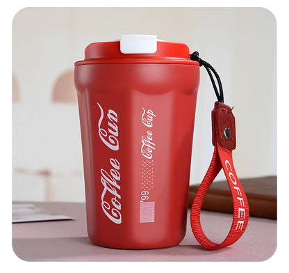 Vacuum Insulated Coffee Cup For Office, Travel