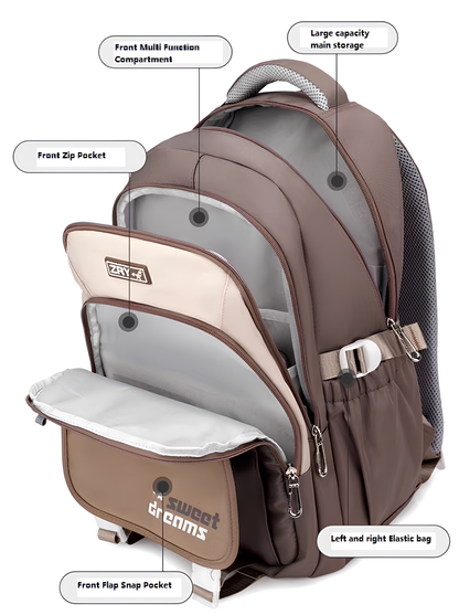 Schoolbag School Backpack, Picnic Bag for Boys & Girls-M021