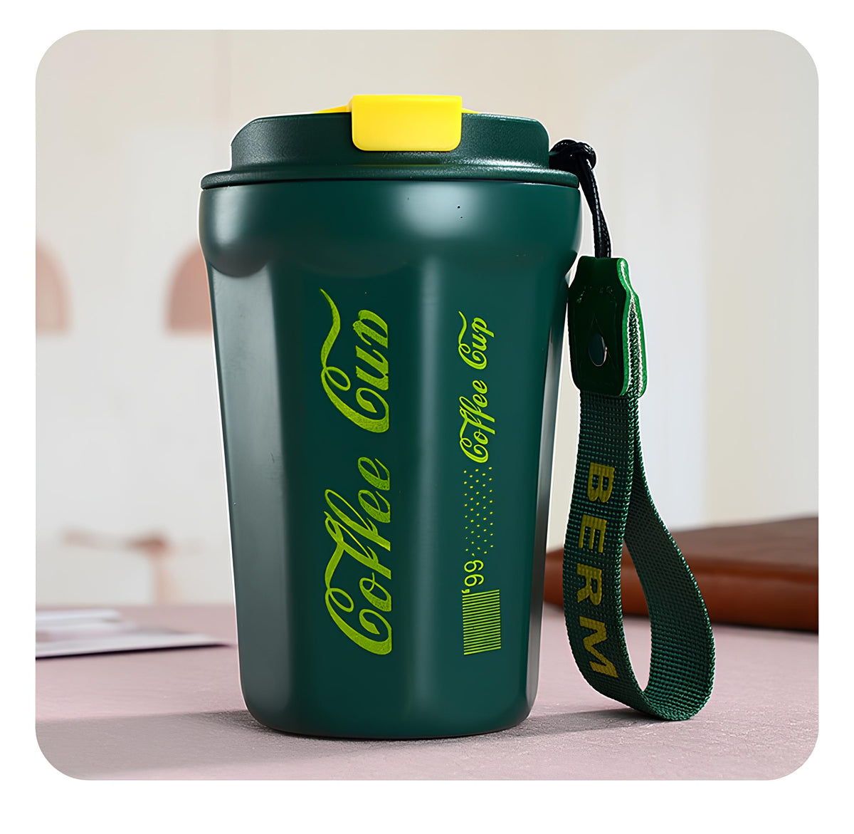Vacuum Insulated Coffee Cup For Office, Travel