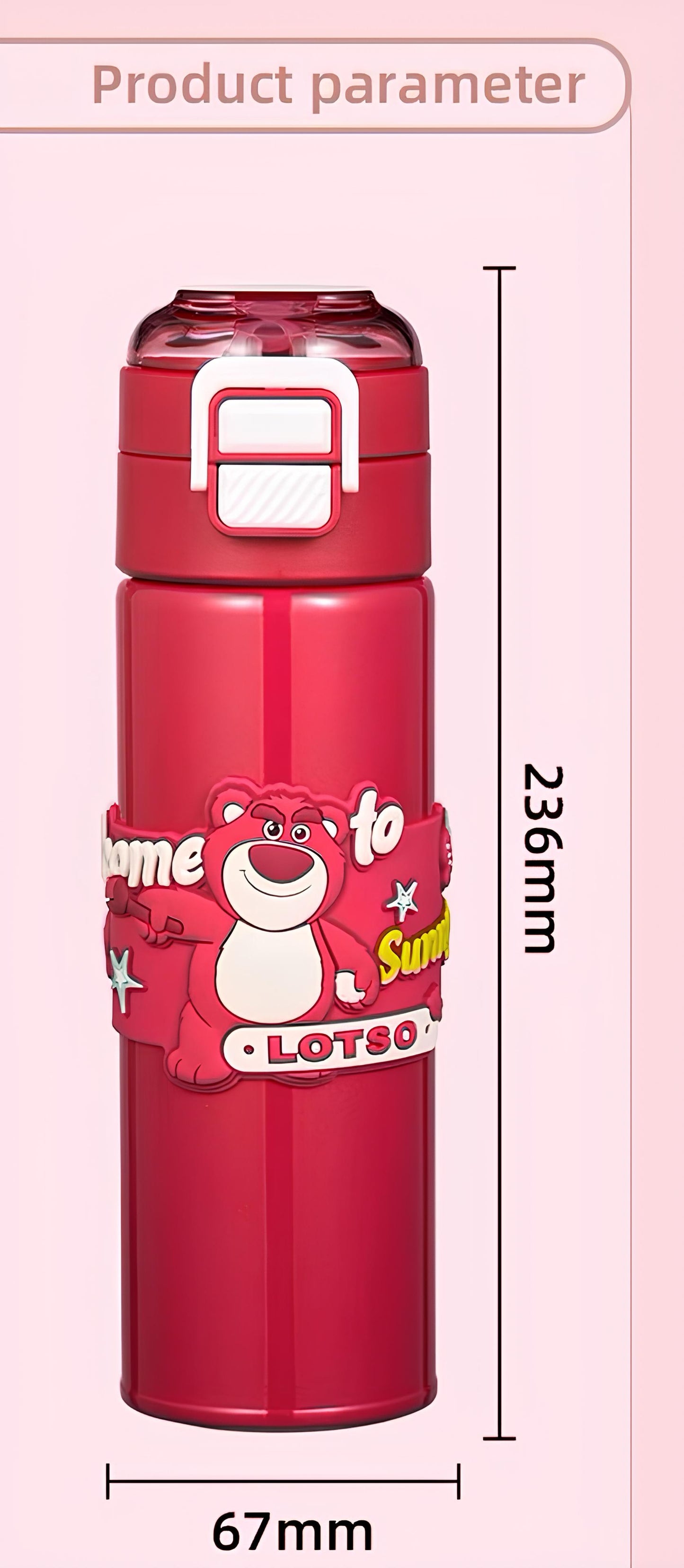 Disney Mickey Insulated Stainless Steel Water Bottle – 500ml Hot & Cold (Blue)