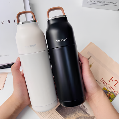 Premium Portable Stainless Steel Vacuum Thermos