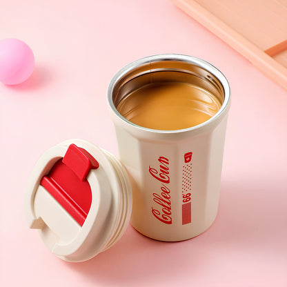 Vacuum Insulated Coffee Cup For Office, Travel