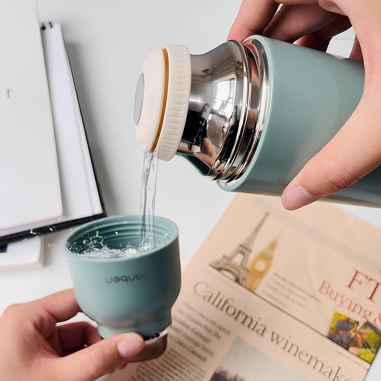 Premium Portable Stainless Steel Vacuum Thermos