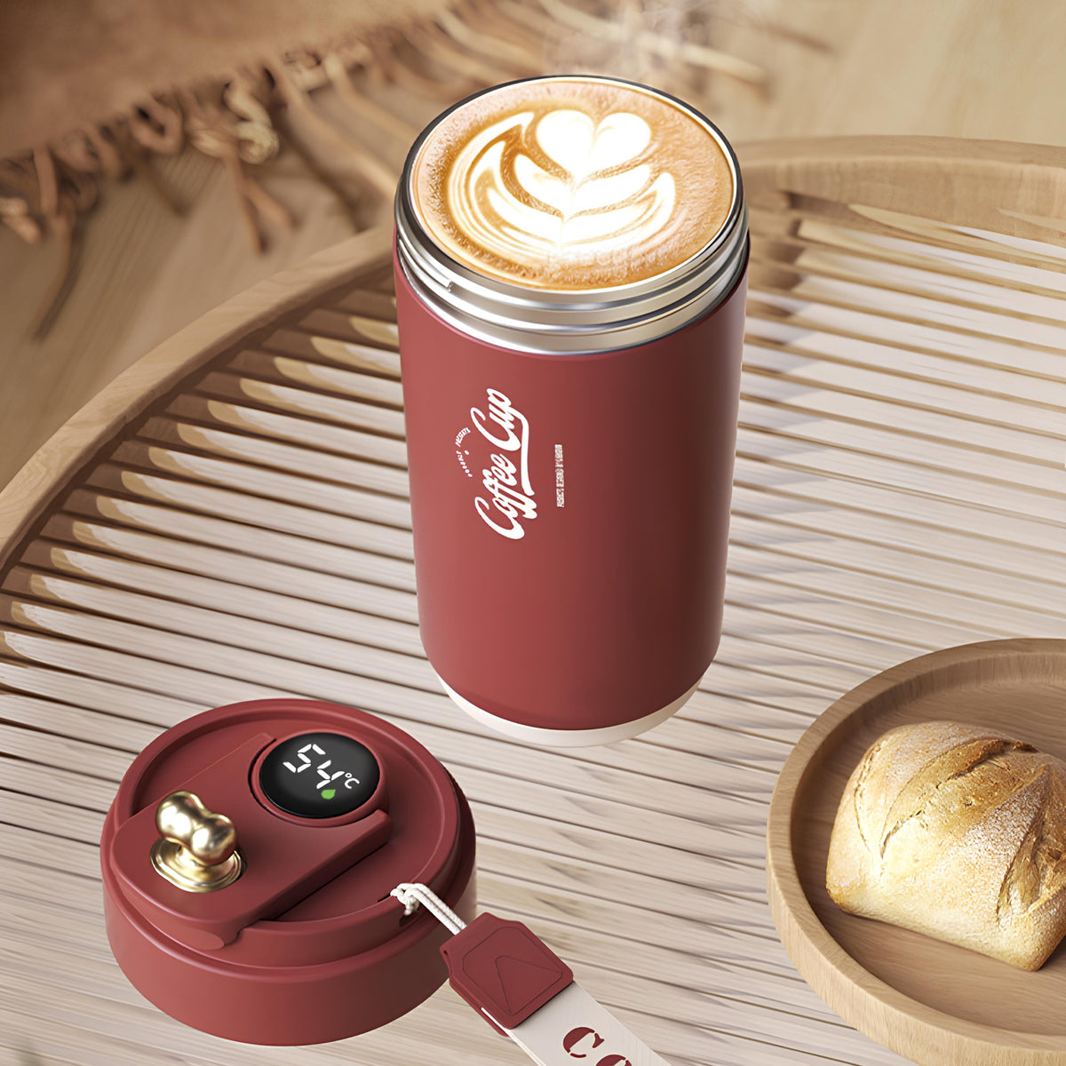 Insulated Coffee Cup 304 Stainless Steel Travel Mug