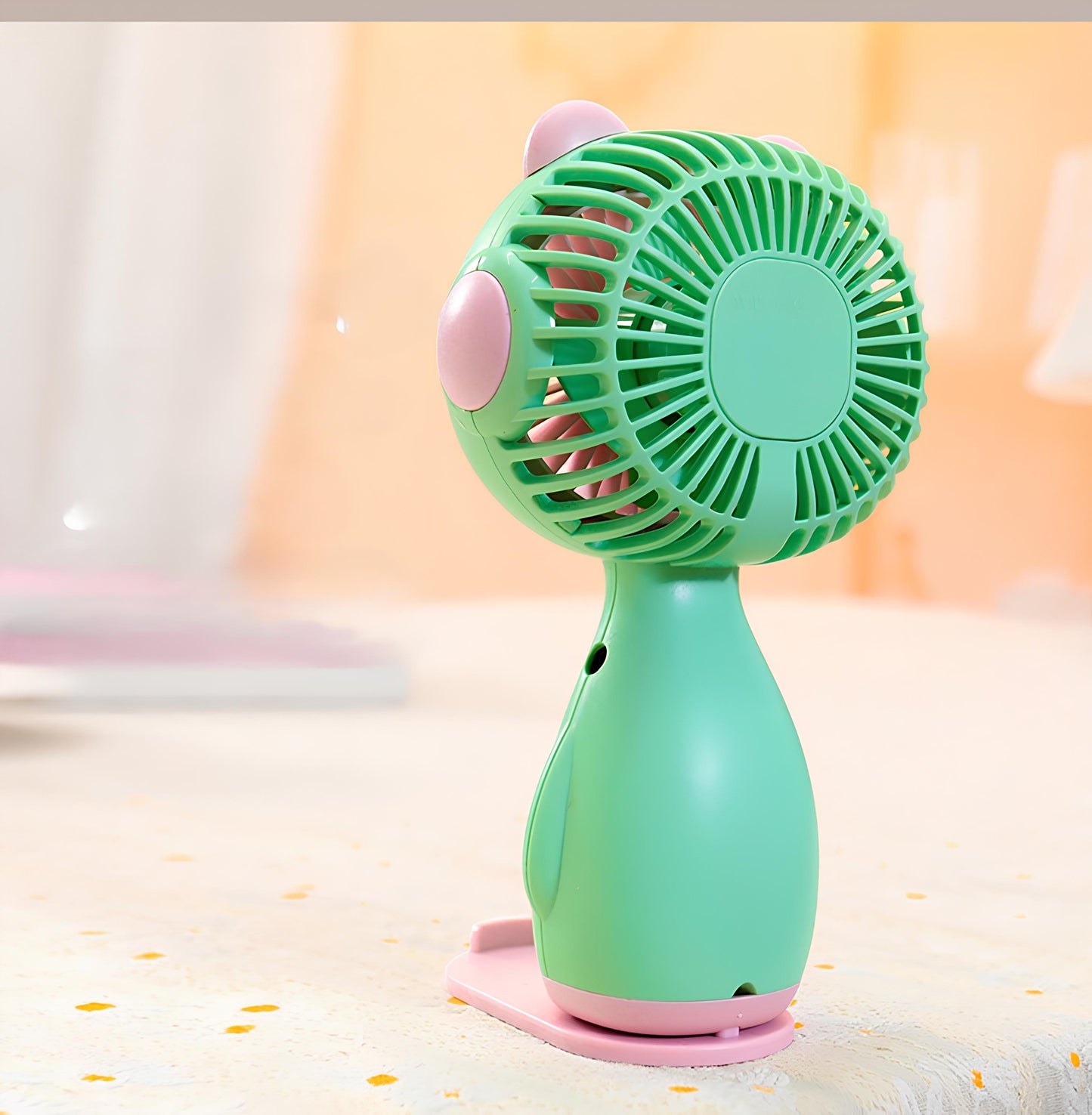 THE VENTI Mini USB Rechargeable Hand Fan – Quiet, Portable & Adjustable | 4 Colors