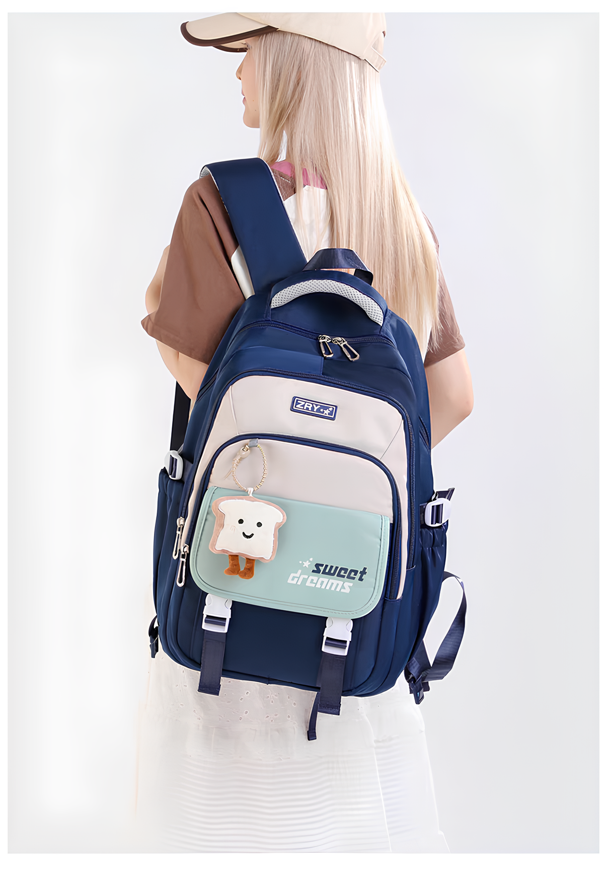 Schoolbag School Backpack, Picnic Bag for Boys & Girls-M021