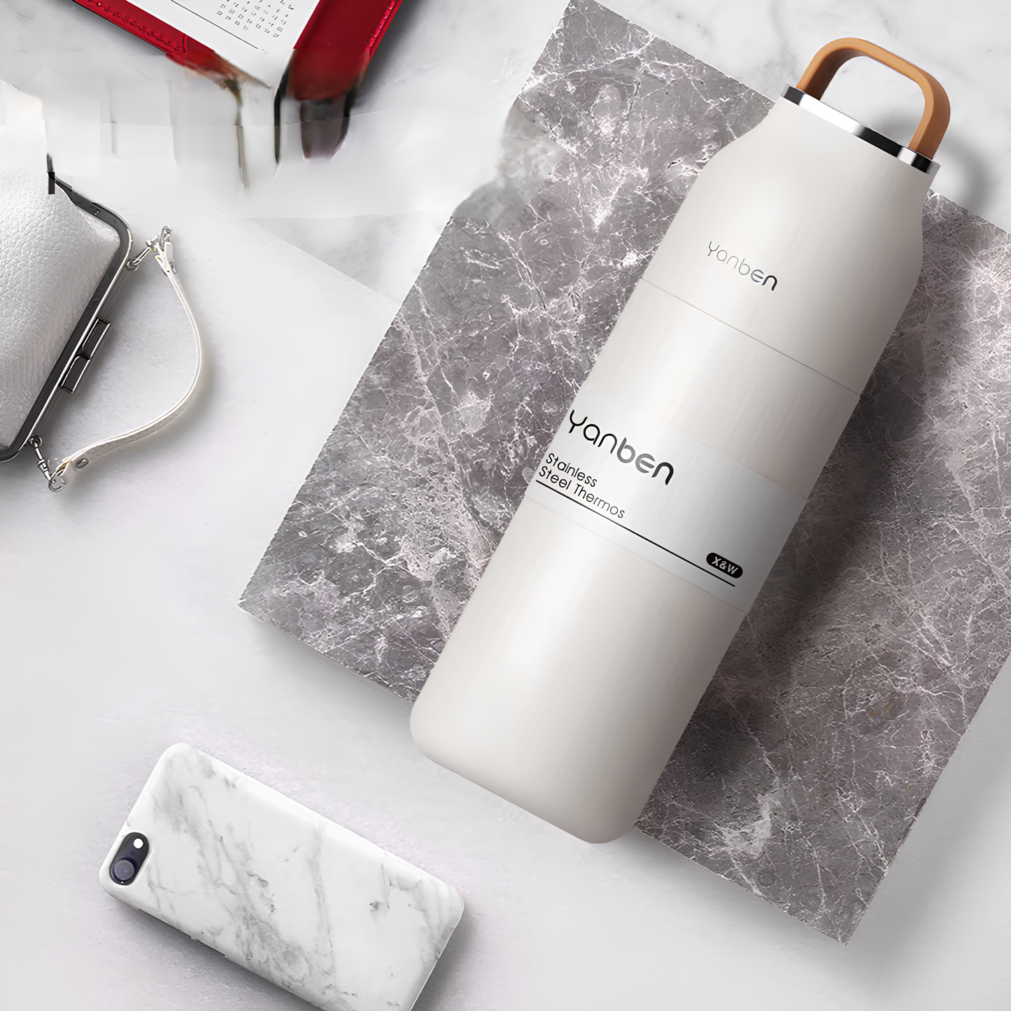 Premium Portable Stainless Steel Vacuum Thermos
