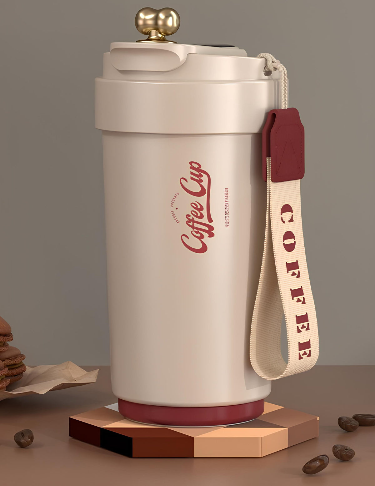Insulated Coffee Cup 304 Stainless Steel Travel Mug