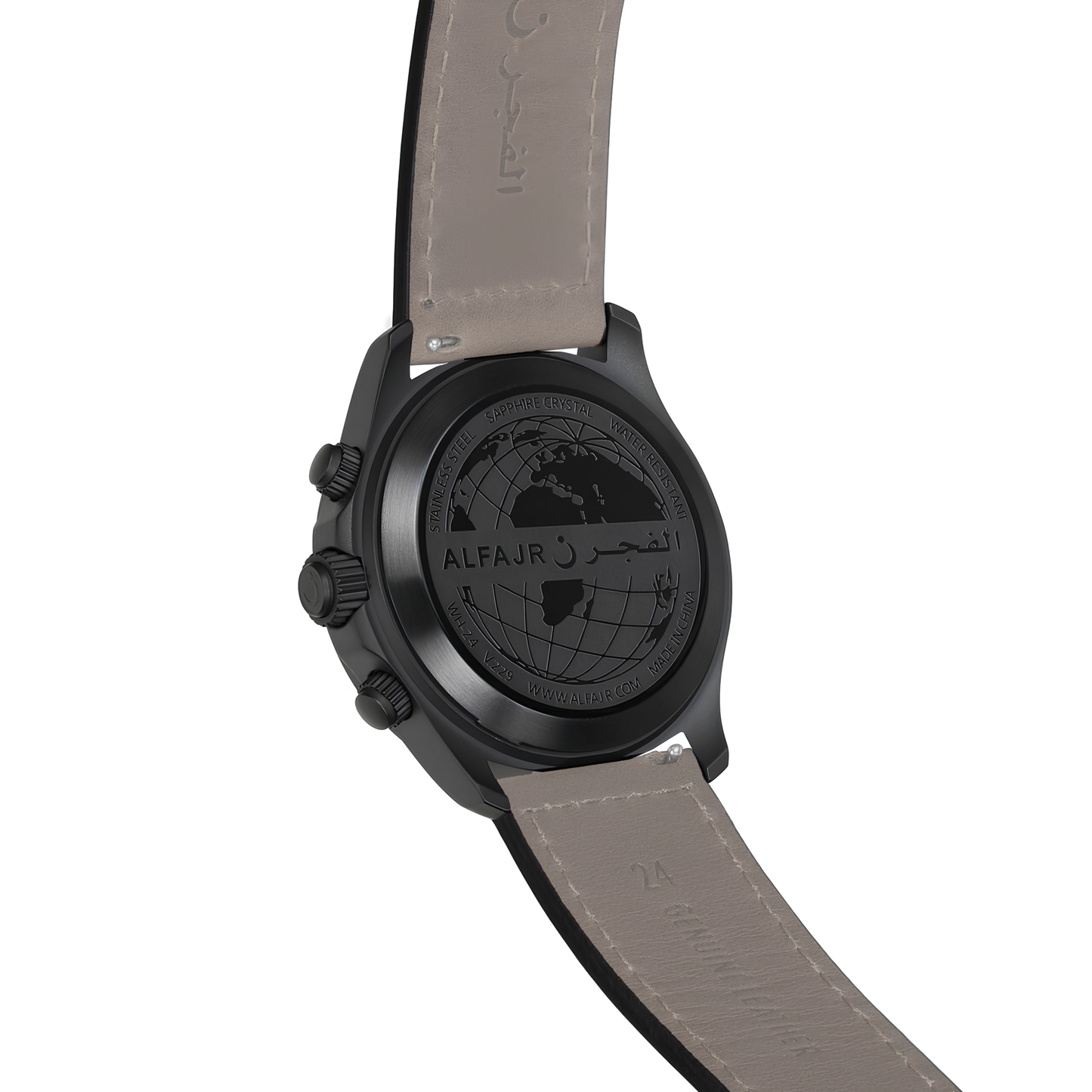 ALFAJR Watch WH 24 IPB Black