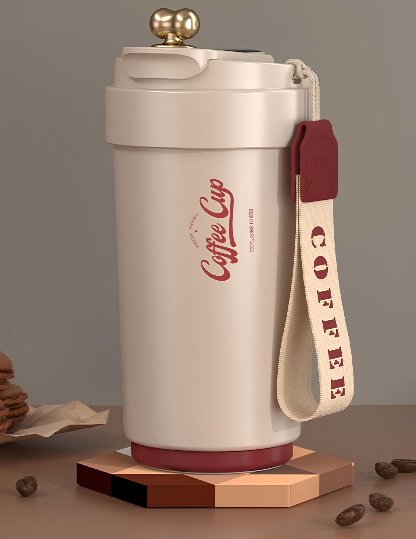 Java Insulated Coffee Cup – Food Grade 304 Stainless Steel Travel Mug