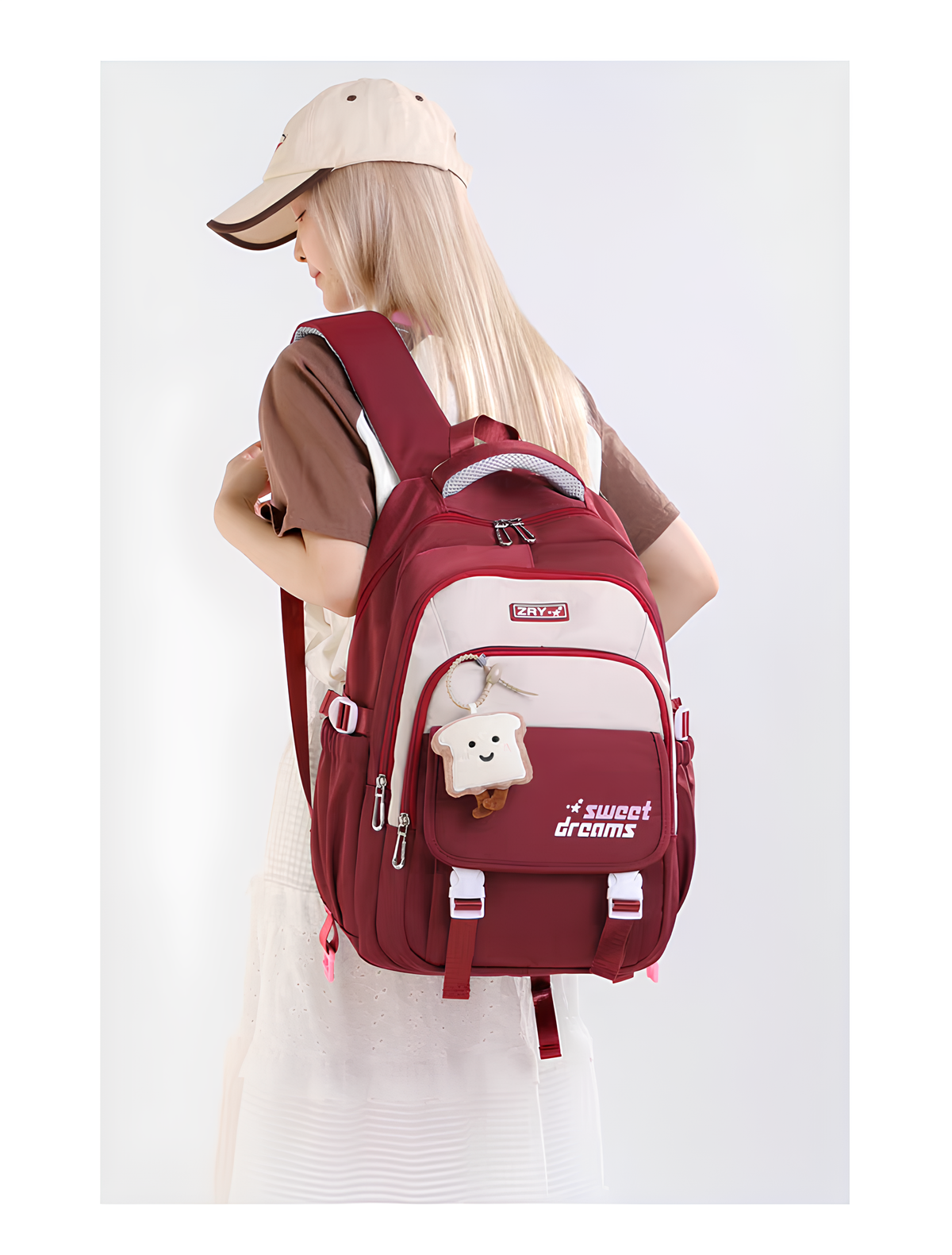 Schoolbag School Backpack, Picnic Bag for Boys & Girls-M021