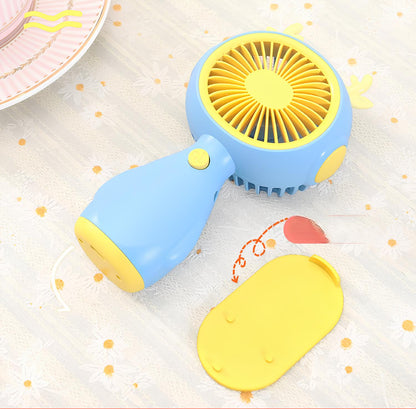 THE VENTI Mini USB Rechargeable Hand Fan – Quiet, Portable & Adjustable | 4 Colors