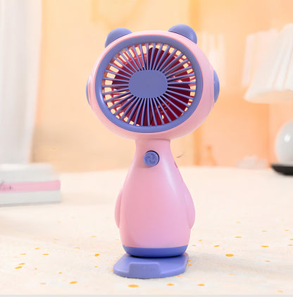 THE VENTI Mini USB Rechargeable Hand Fan – Quiet, Portable & Adjustable | 4 Colors