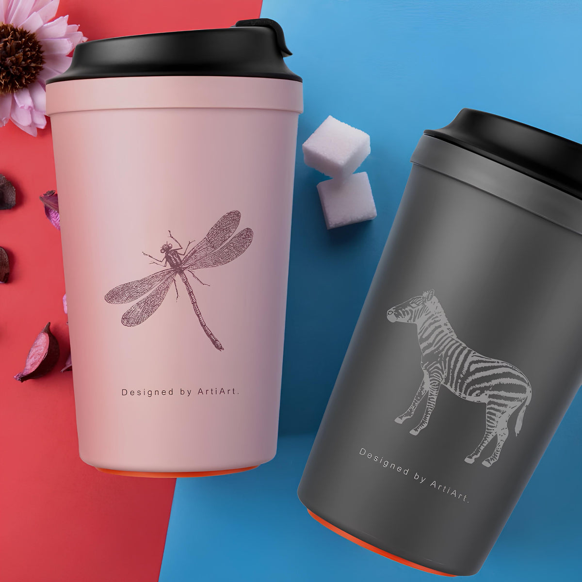 Idea Café Anti-Spill Suction Cup COFFEE CUP