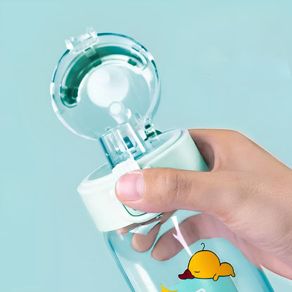 "THE GLASS" Minimalist Glass Travel Bottle with Protective Sleeve