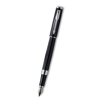 PAILI Premium Executive Fountain Pen – High-Gloss Black Resin