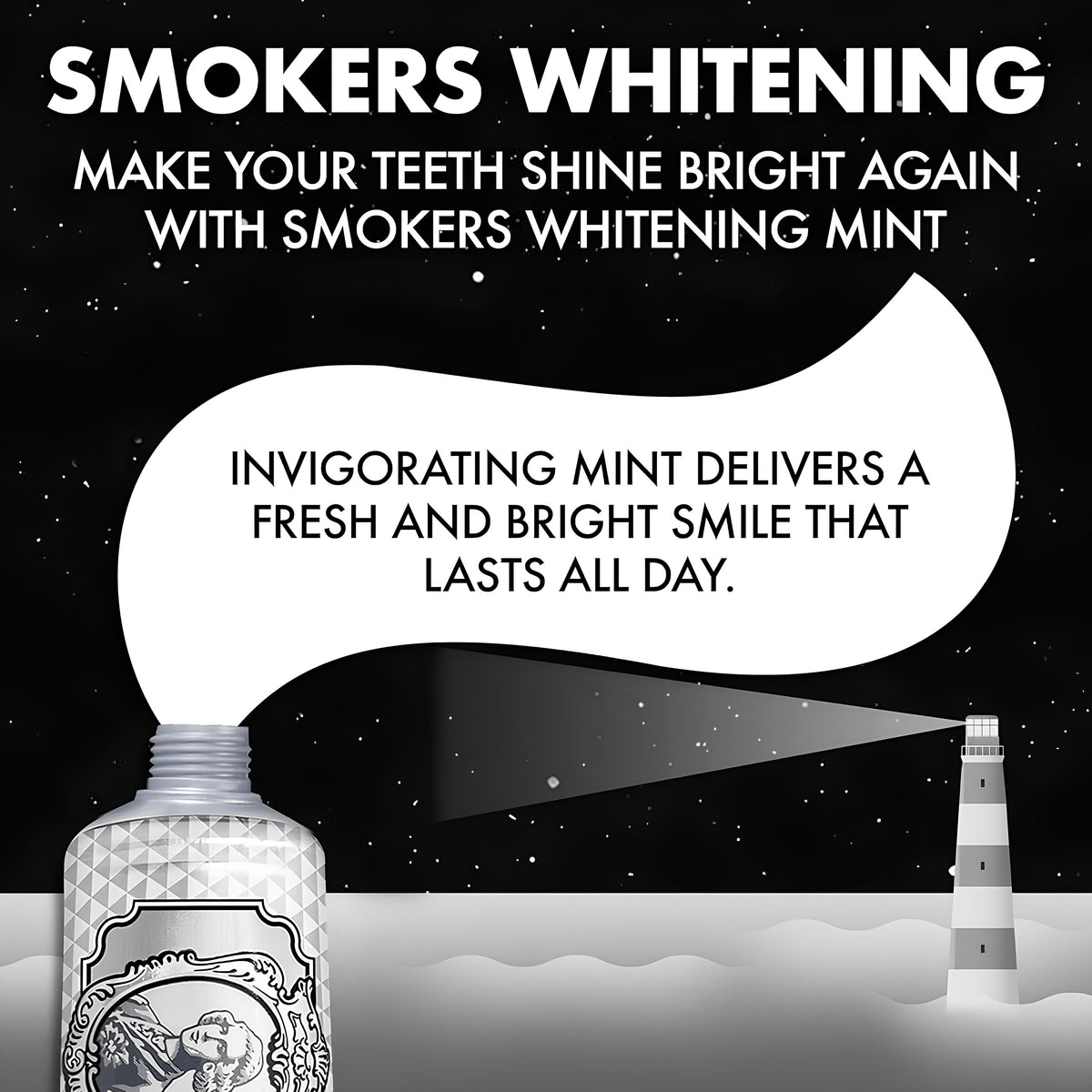 Marvis Smokers Whitening Mint Toothpaste - 85ml