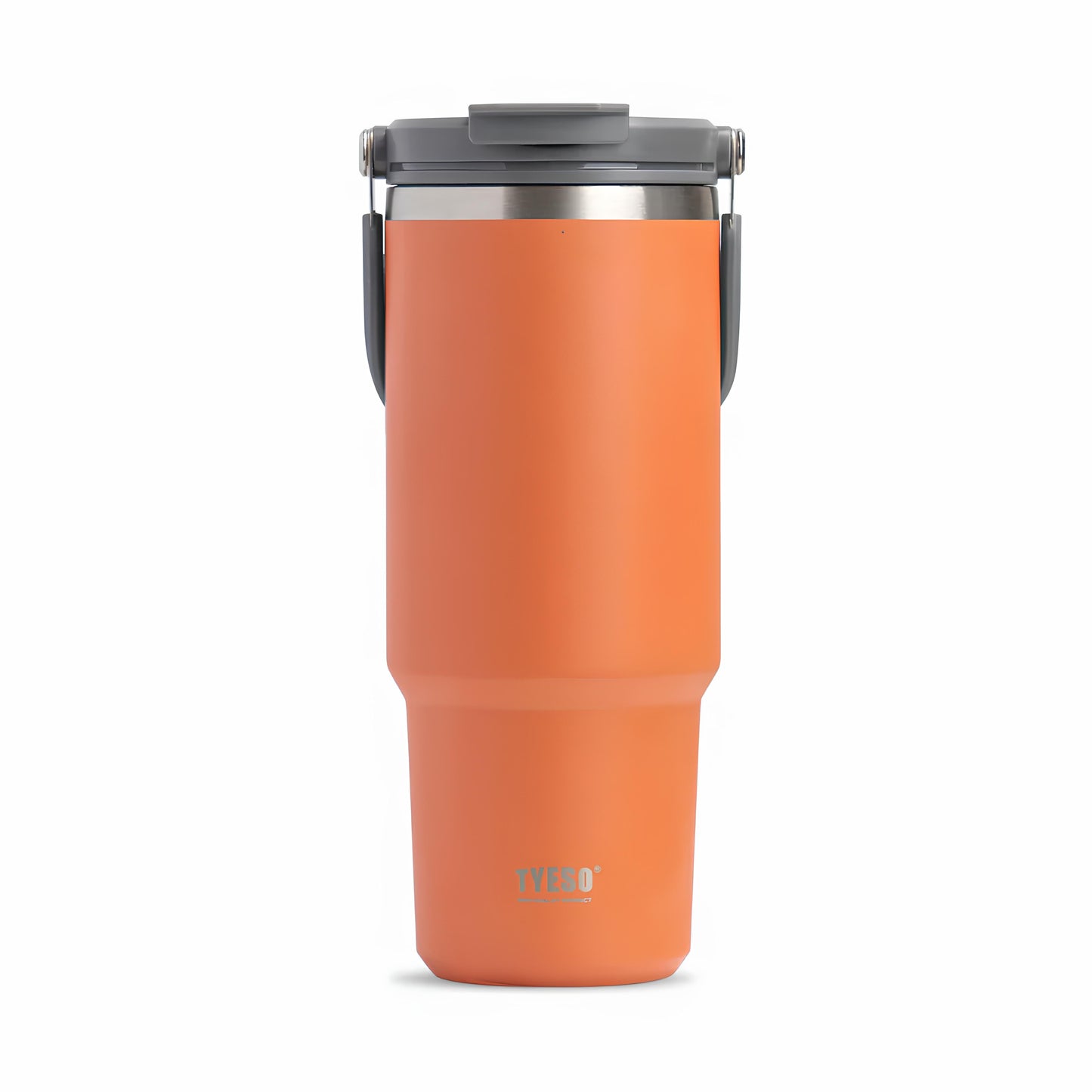 TYESO High-Capacity Travel Tumbler with Folding Handle