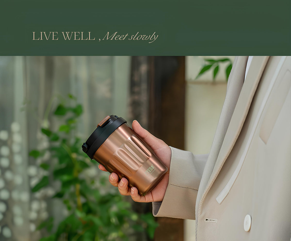 TYESO Premium Insulated Travel Coffee Mug-500ML