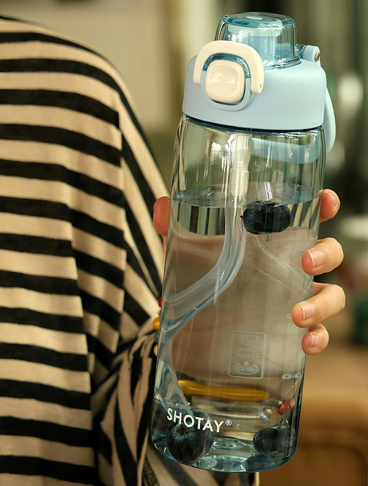 SHOTAY ST-7287 Dual-Drink Sports Water Bottle (800ml)