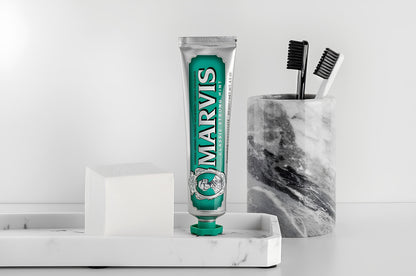 Marvis Classic Strong Mint Toothpaste, Controls Plaque - 85ml