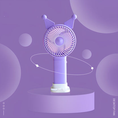 Portable Handy Rechargeable Fan – Compact & Quiet Personal Fan