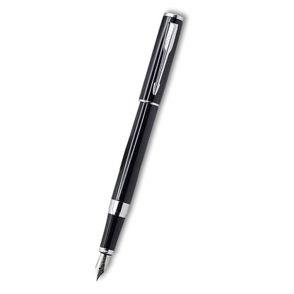 PAILI Premium Executive Fountain Pen – High-Gloss Black Resin