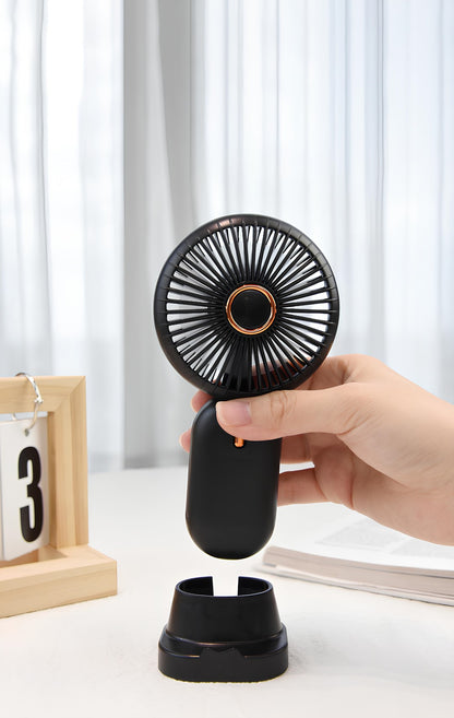 Mini USB Handheld Fan – Portable, Rechargeable & Quiet | 4 Colors