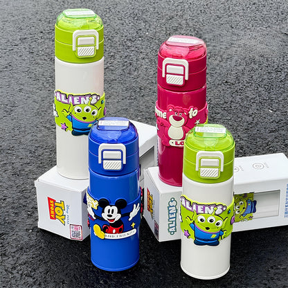 Disney Mickey Insulated Stainless Steel Water Bottle – 500ml Hot & Cold (Blue)