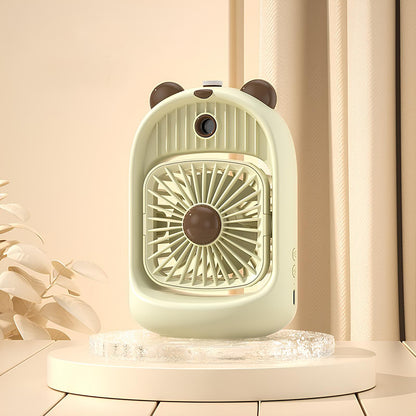 Spray Cooling Mist Fan – USB Hand Held Water Mist Fan | Bear Design