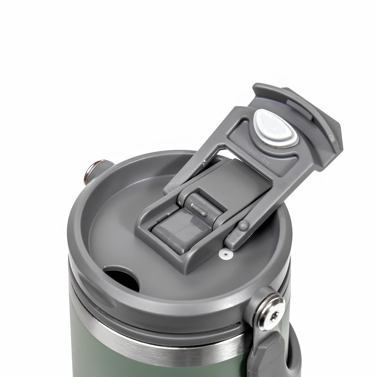 TYESO High-Capacity Travel Tumbler with Folding Handle