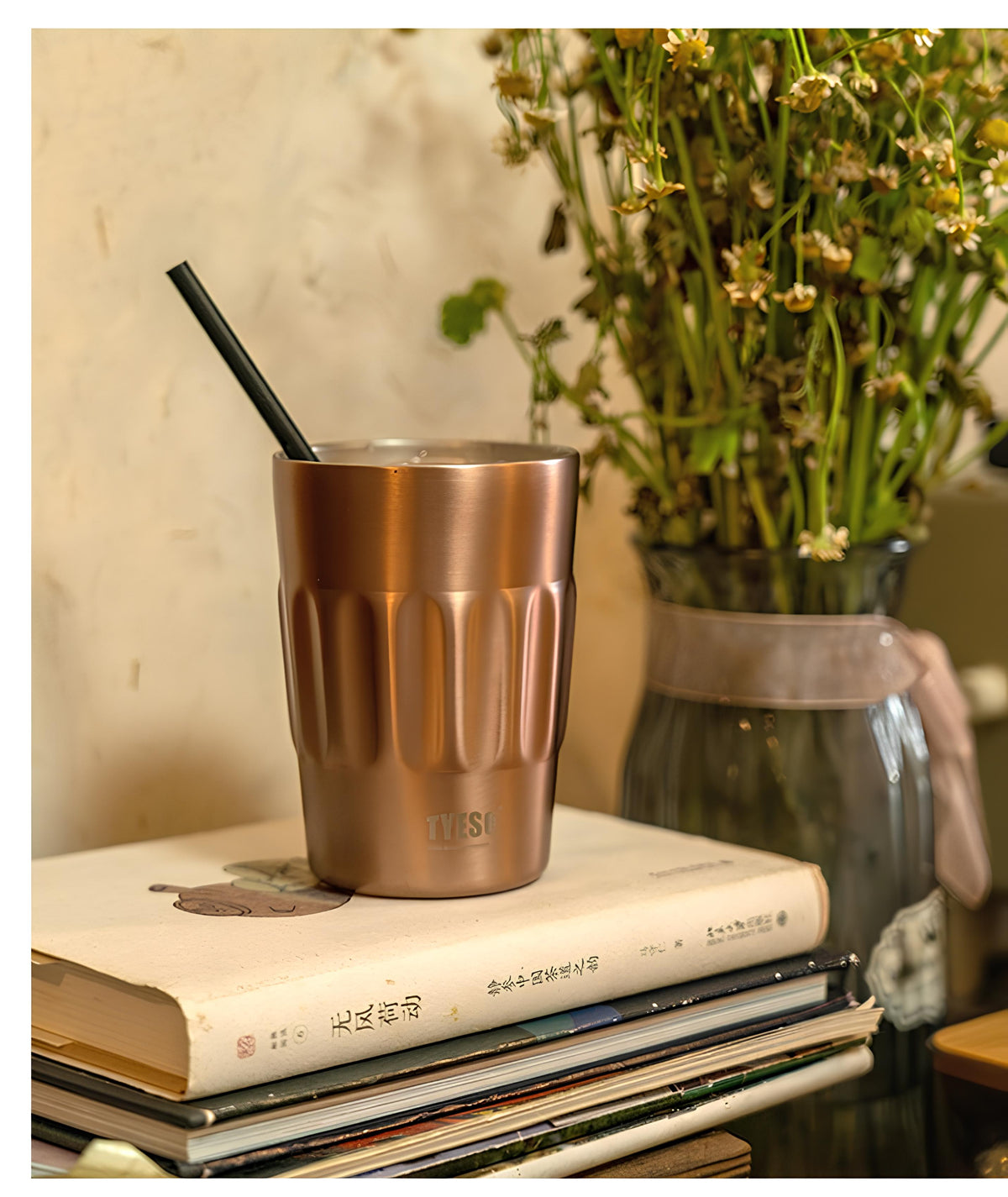 TYESO Premium Insulated Travel Coffee Mug-500ML