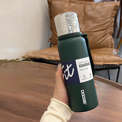Dodge Thermosteel SS316 Water Bottle – 750ml | 24Hr Hot & Cold